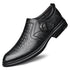 Men's Casual Leather Shoes Comfortable Slip-On Design for Business and Everyday Wear